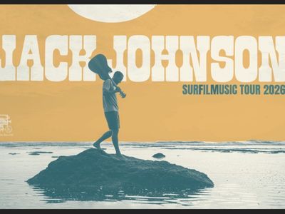 Jack Johnson Surf Film Music Tour 2026 Concert Tickets -TWO TICKETS