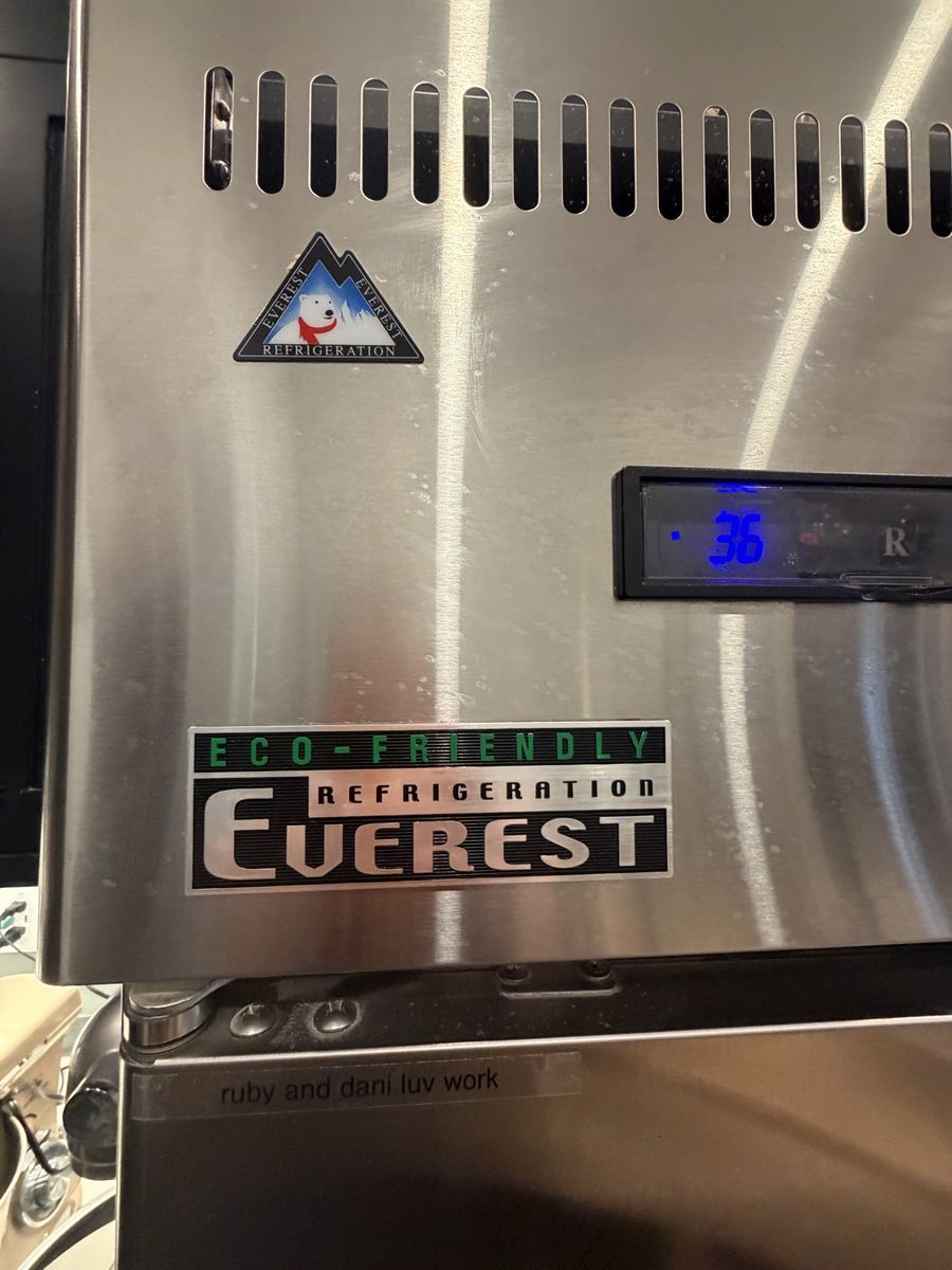 Everest Eco-Friendly Commercial Refrigerator/Freezer - Stainless Steel