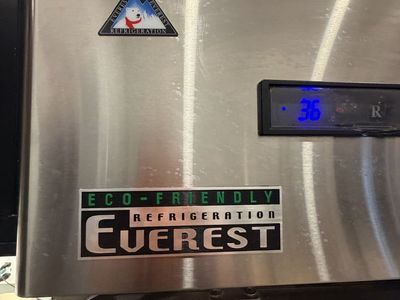 Everest Eco-Friendly Commercial Refrigerator/Freezer - Stainless Steel
