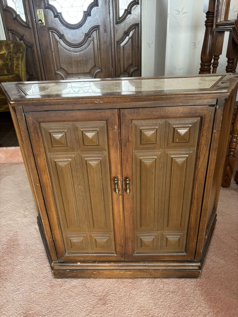 Vintage Curio Cabinet