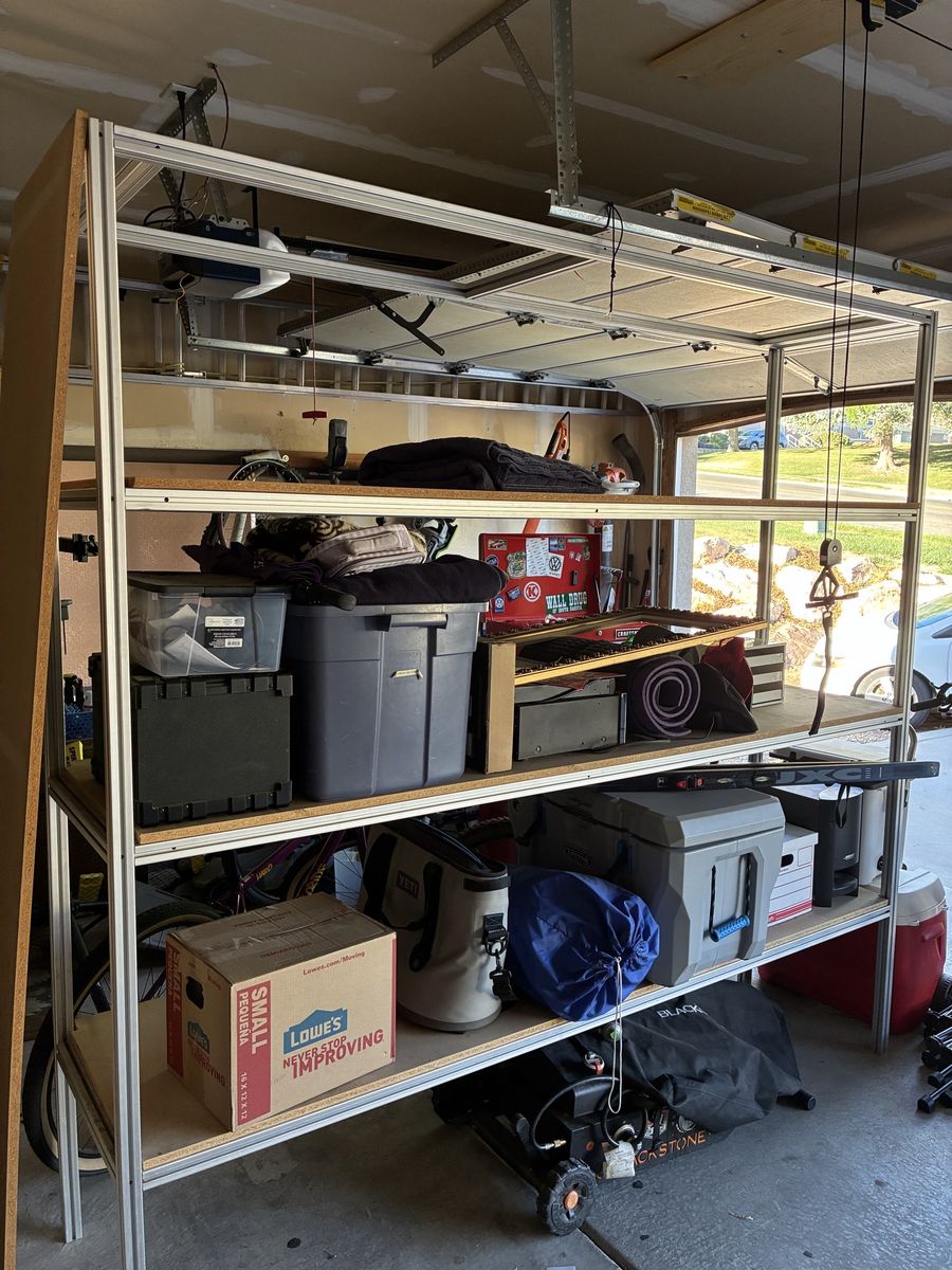 Giant Shelving unit for garage