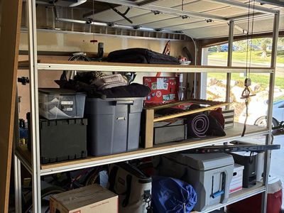 Giant Shelving unit for garage