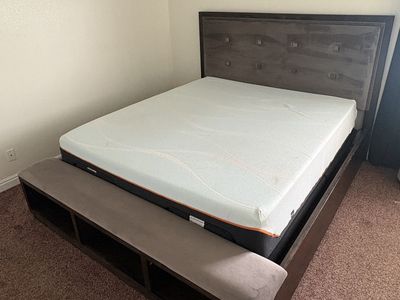 California King Tempur-Pedic Bed + Adjustable Base