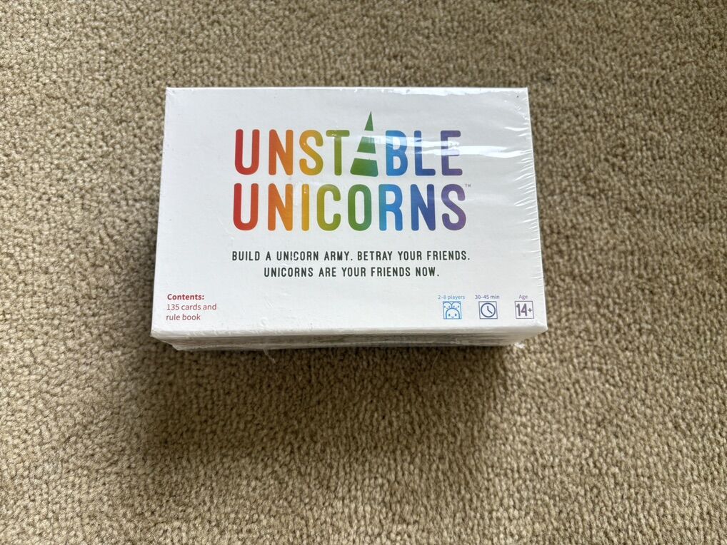 NEW Unstable Unicorns Game