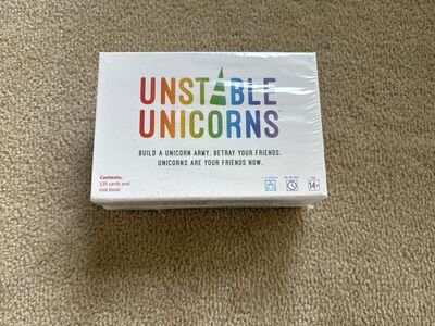 NEW Unstable Unicorns Game