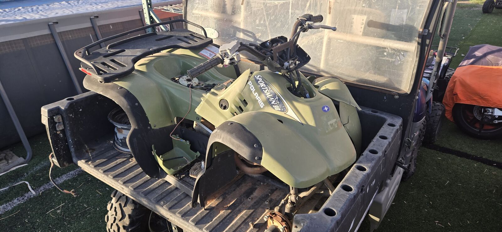 Parting Out Polaris Sportsman 90