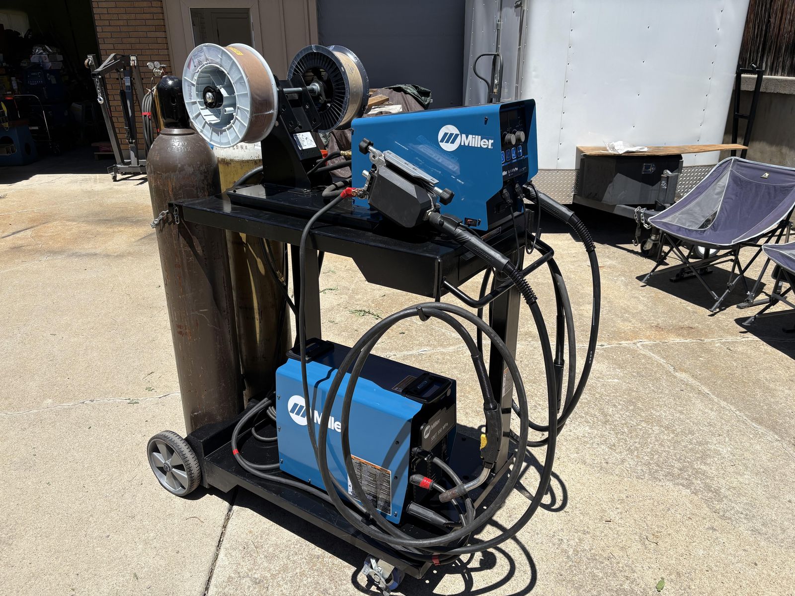 Miller XMT 350 MPA & D74 MPA  Pulsed Wire Feeder