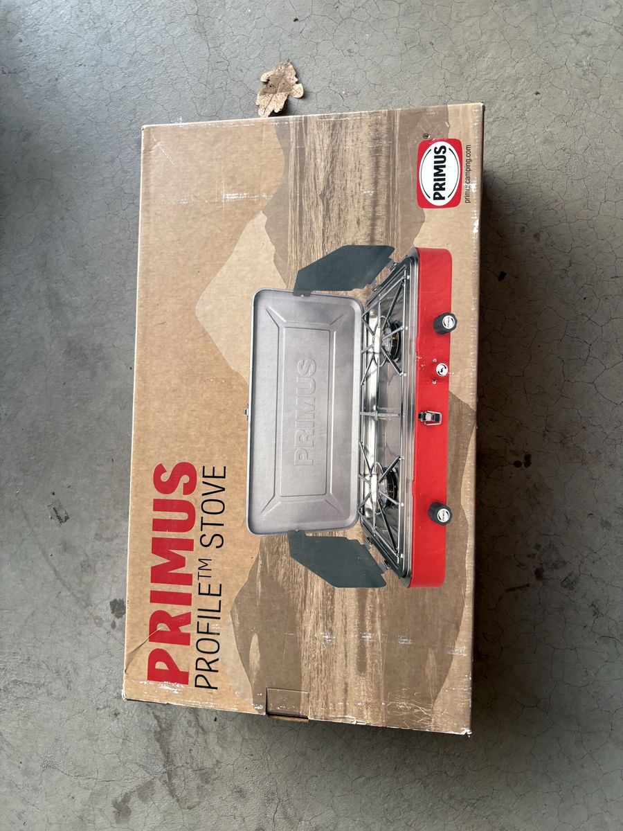Primus Profile Portable Two-Burner Propane Camping Stove