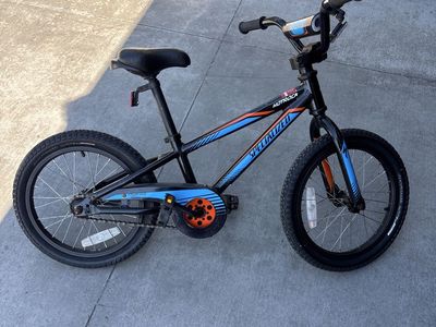 Specialized Hotrock Kids Bike - Black/Blue/Orange Single Speed Coaster Brake