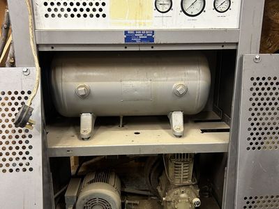 Purigas Model 8400 Air Dryer - Large Converted Medical Air Compressor - 220V, Heavy Duty