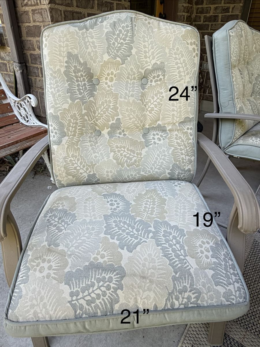 Patio Chair Cushions ONLY—6