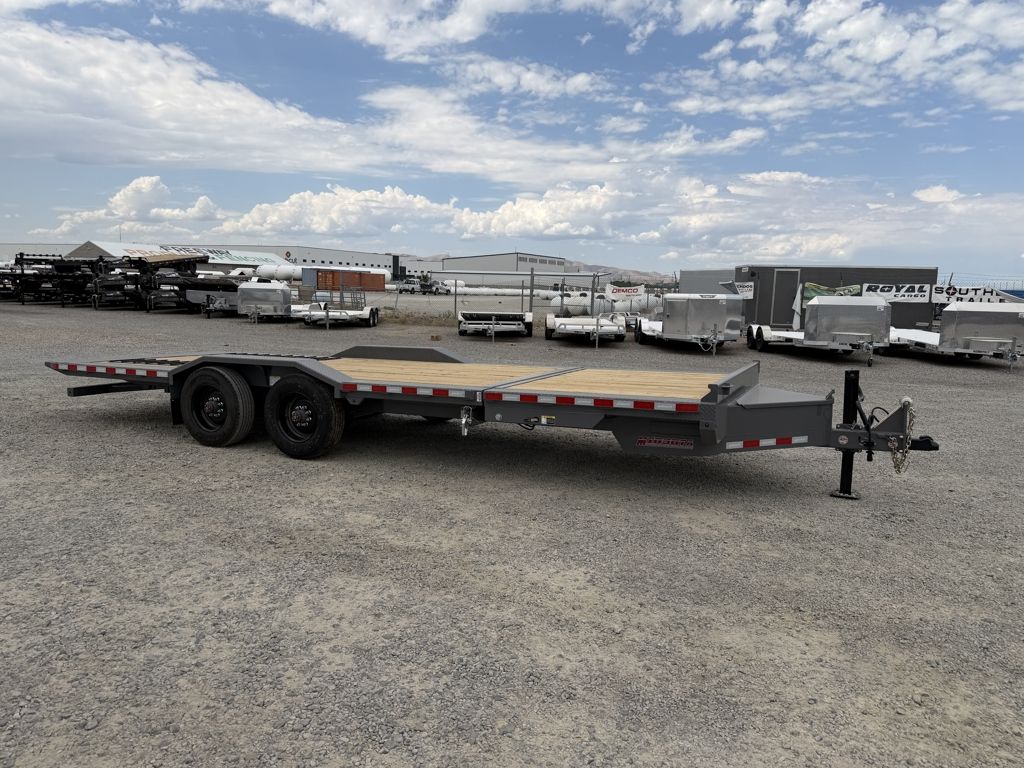 2026 Midsota 8.5x24 Tilt Bed Wide Body 22K Equipment Flatbed Car Hauler