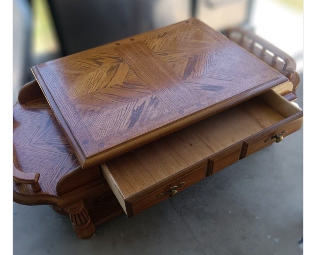 Coffee table 1 end table