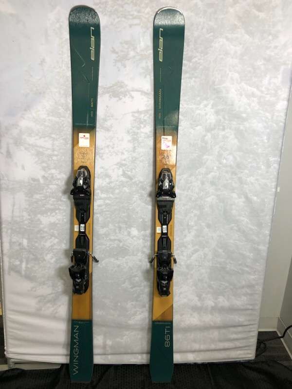 New 2025 Elan Wingman 86 Ti 166cm W/ Elan EMX11 Adjustable GW bindings
