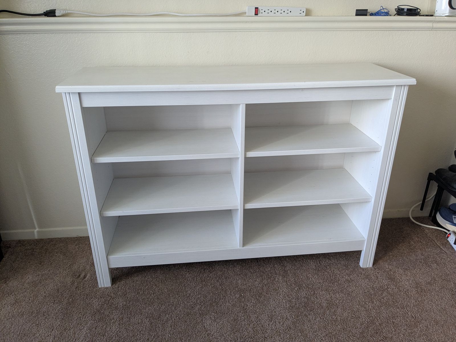 White Narrow Entertainment Center - Ikea