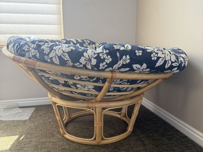Papasan Chair and Cushion