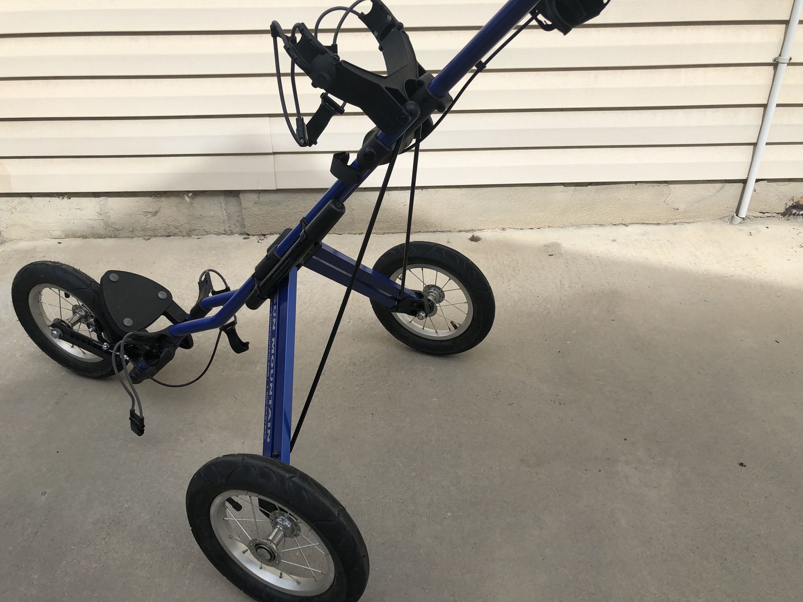 Blue Sun Mountain Speed Cart 3 Wheel Golf Push