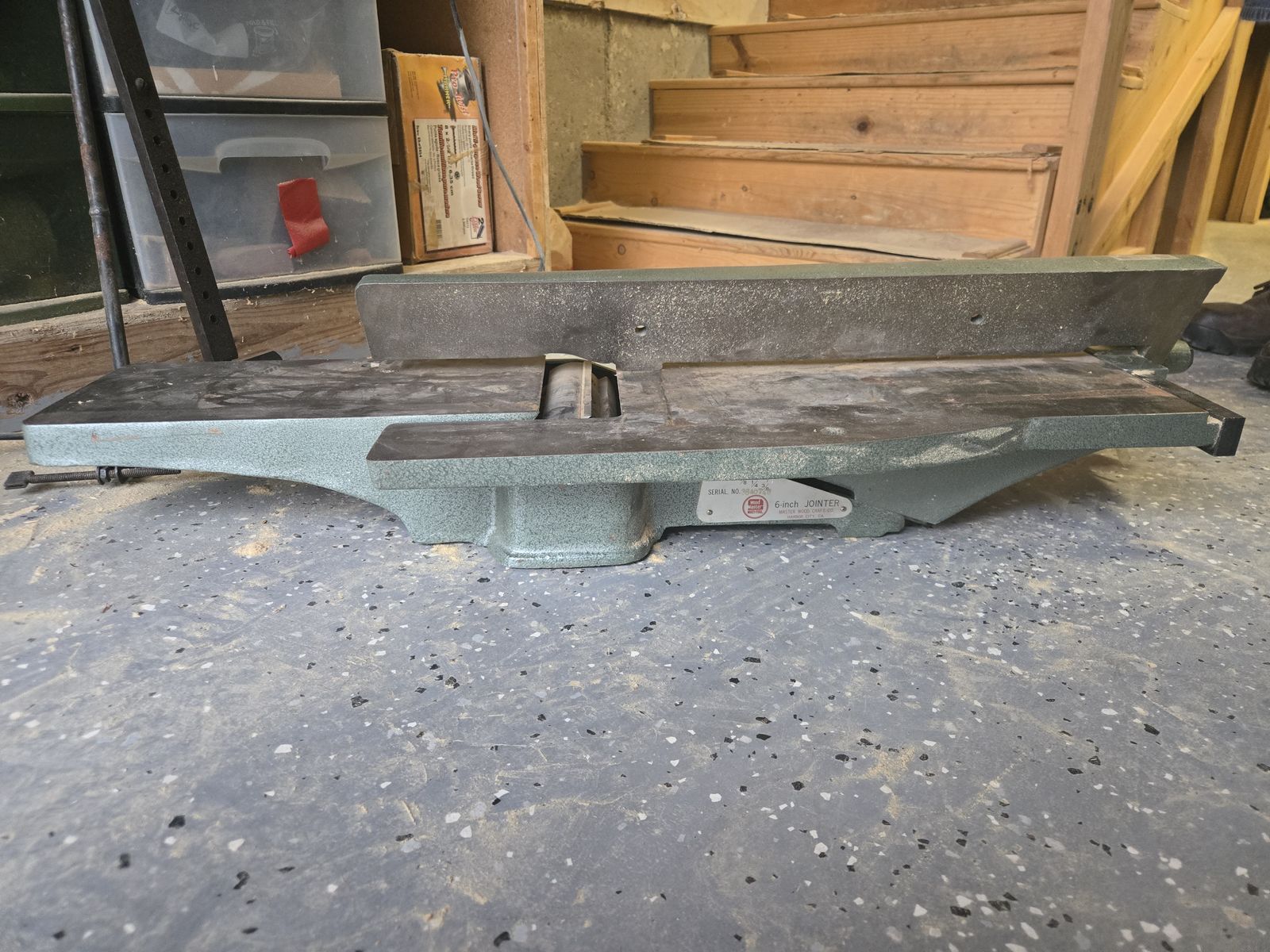 Wood Master 6 inch Jointer