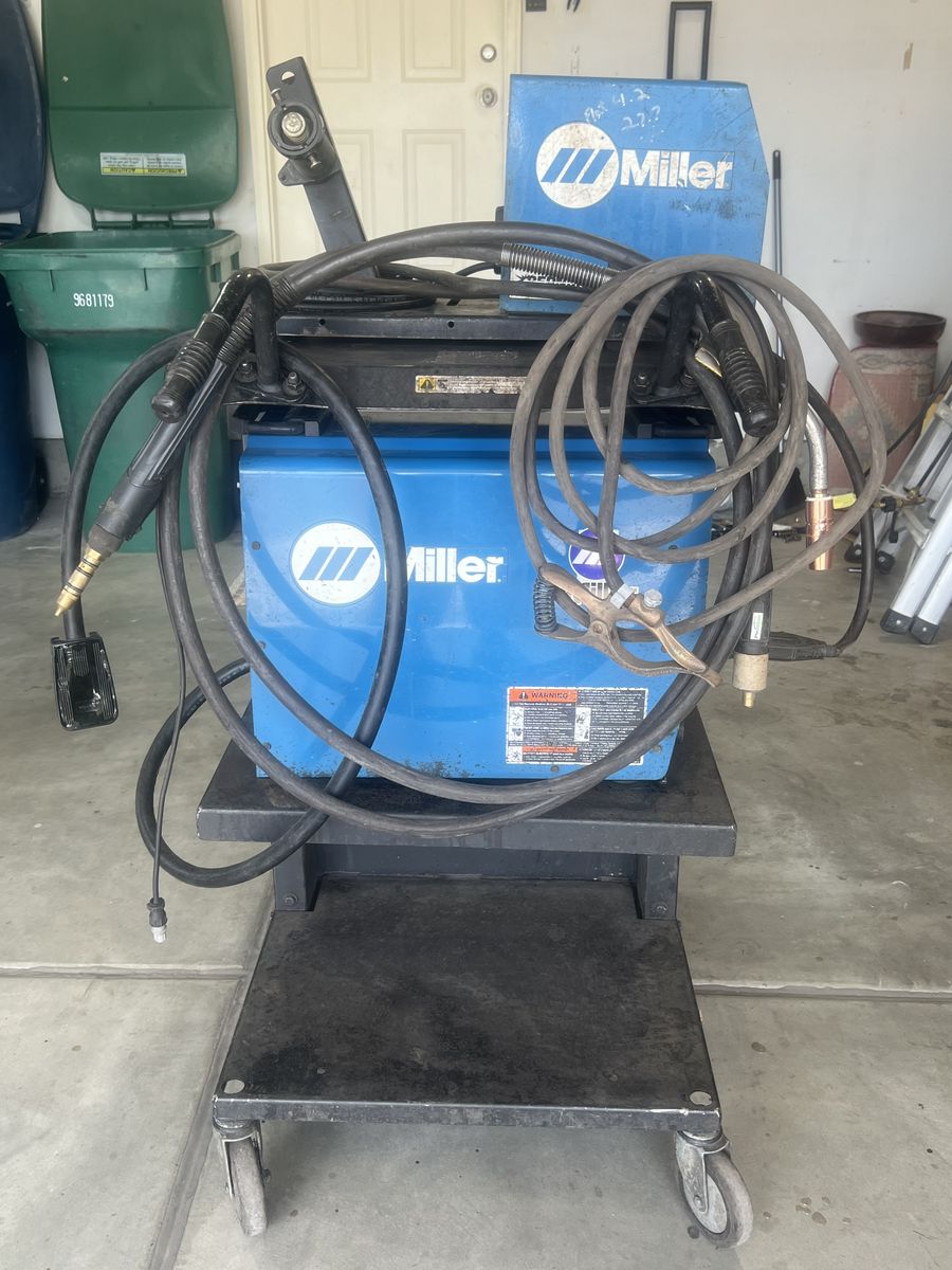 Miller XMT 350 w/Wire Feeder and Bernard (Welding, Welder, Metal, Fabrication)