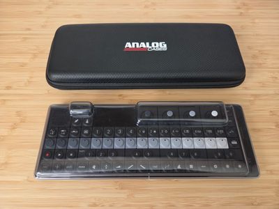 Teenage Engineering OP-XY Synthesizer and Groovebox with Analog Case and Decksaver