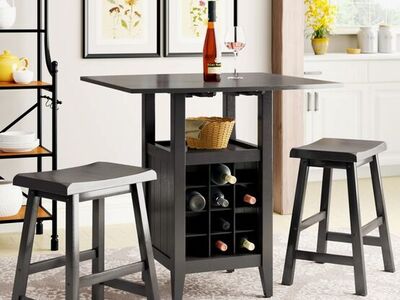 Wine Bar Table+Stools