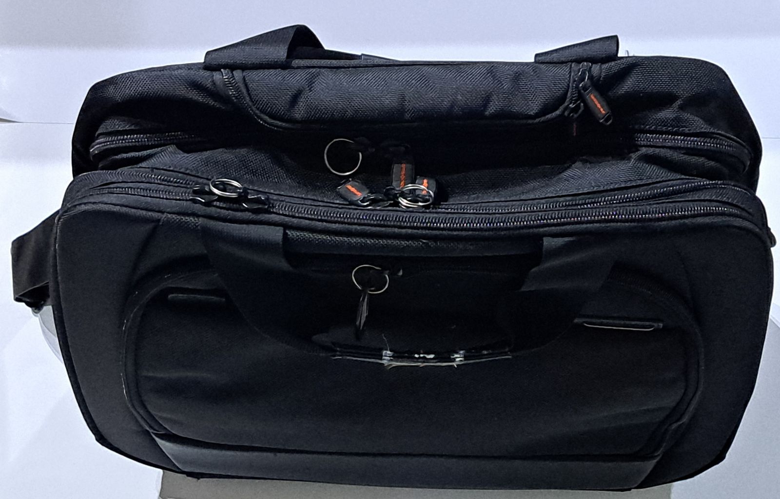 Samsonite Pro-Deluxe # 713 Rolling Laptop/Briefcase/Travel/Business Bag with Wheels, $25