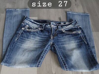 Miss Me straight Jeans size 27