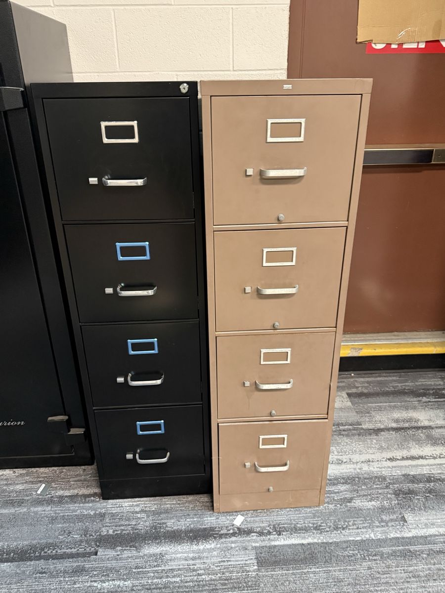 Misc filing cabinets and drawers
