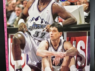 Stockton - Malone Utah Jazz Poster