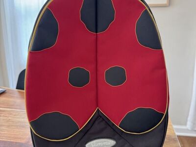 Samsonite Sammies Kids Lady Bug Rolling Suitcase Travel Luggage