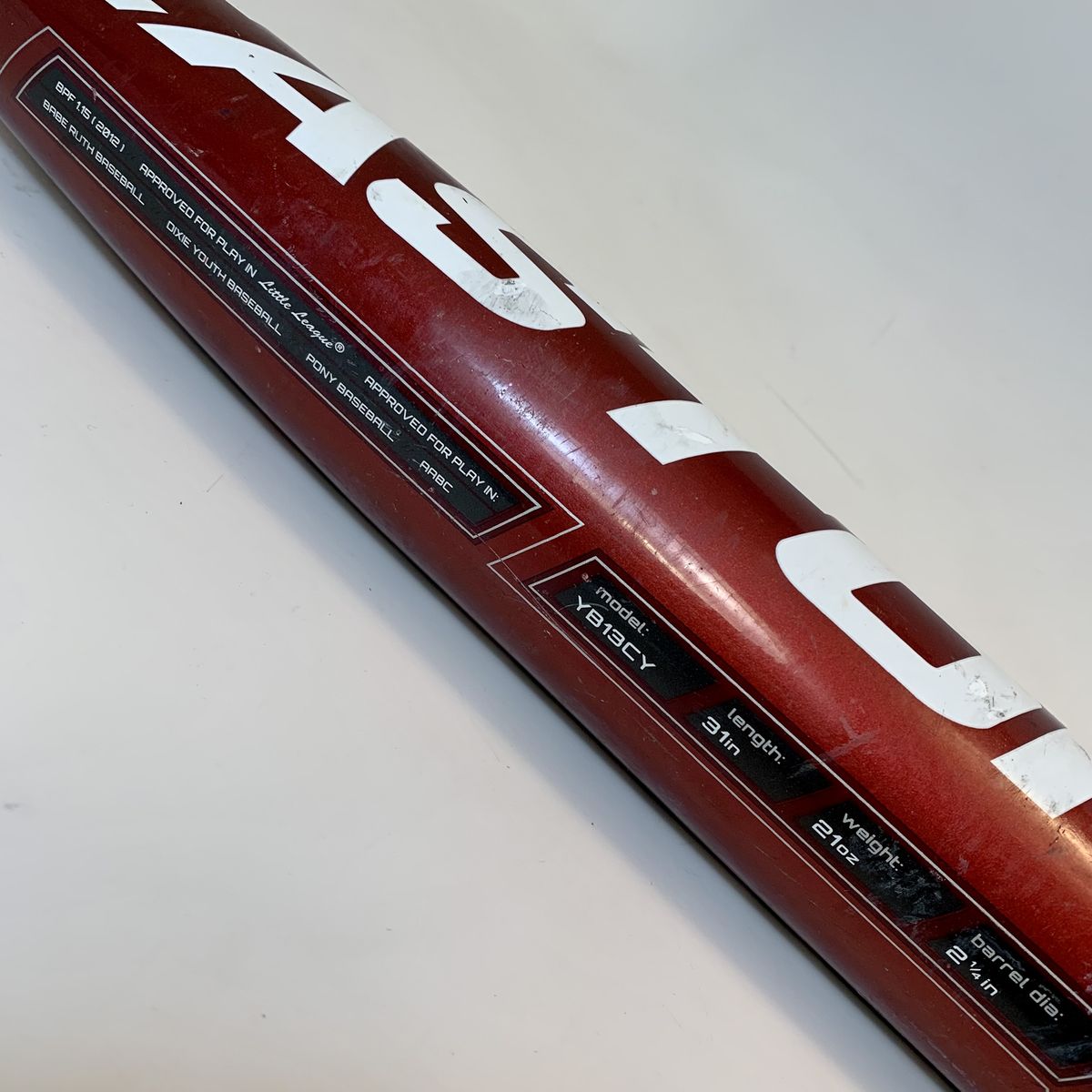 Easton Cyclone Baseball Bat 31In 21oz Little Leagu