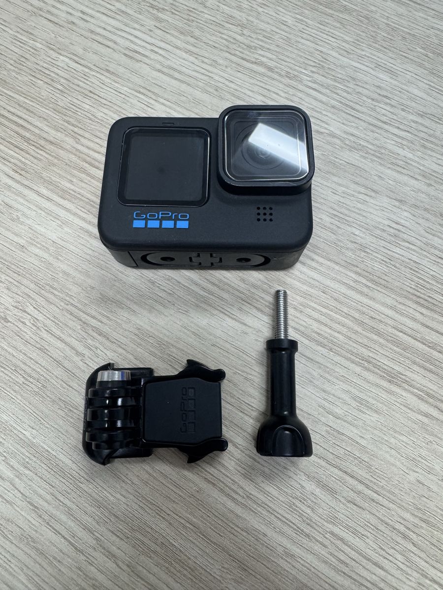 GoPro HERO10 Black Action Camera - Used, Great Condition, Includes Mount & Screw