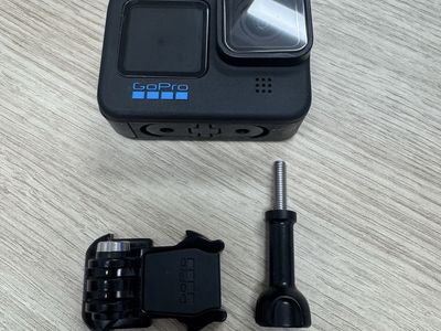 GoPro HERO10 Black Action Camera - Used, Great Condition, Includes Mount & Screw