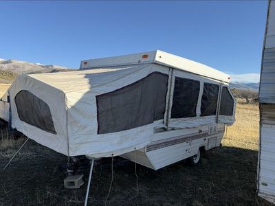 Palomino Filly Pop Up Tent Trailer