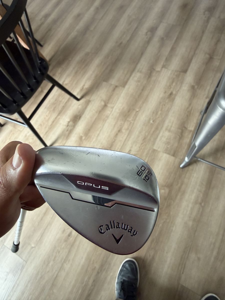 Left handed Callaway opus 60 degree and 56 degree wedges