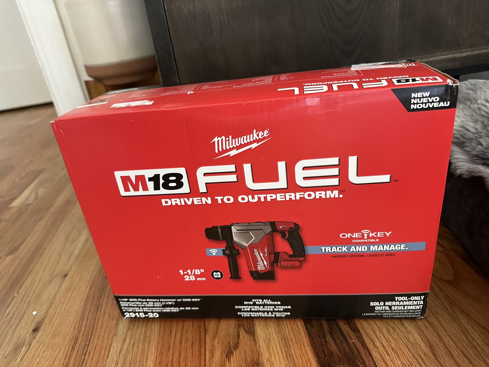 Milwaukee Fuel Hammer Drill 1 1/8
