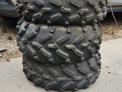 Used ATV/UTV Tires - Set of 4, Aggressive Tread