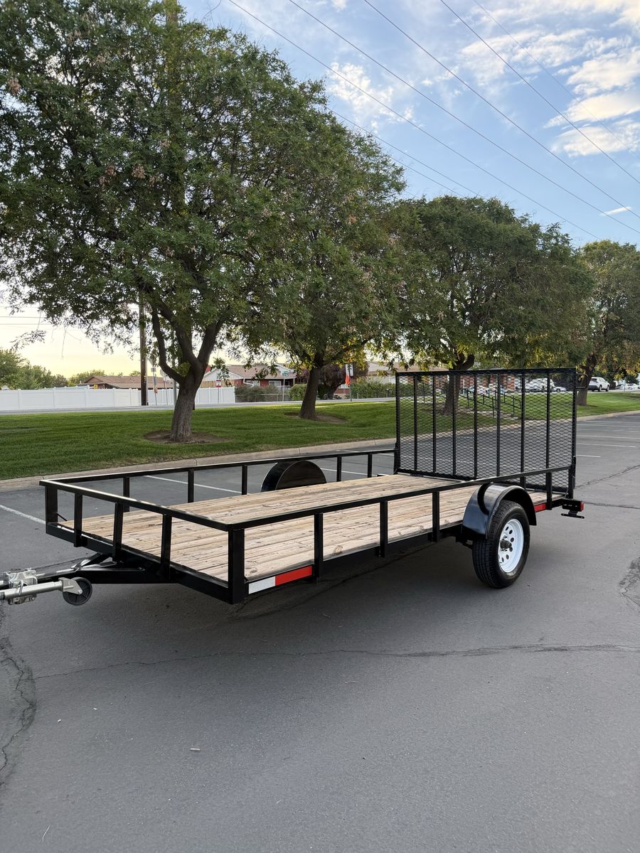 7x14 big bubbas utility trailer 