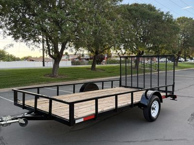 7x14 big bubbas utility trailer