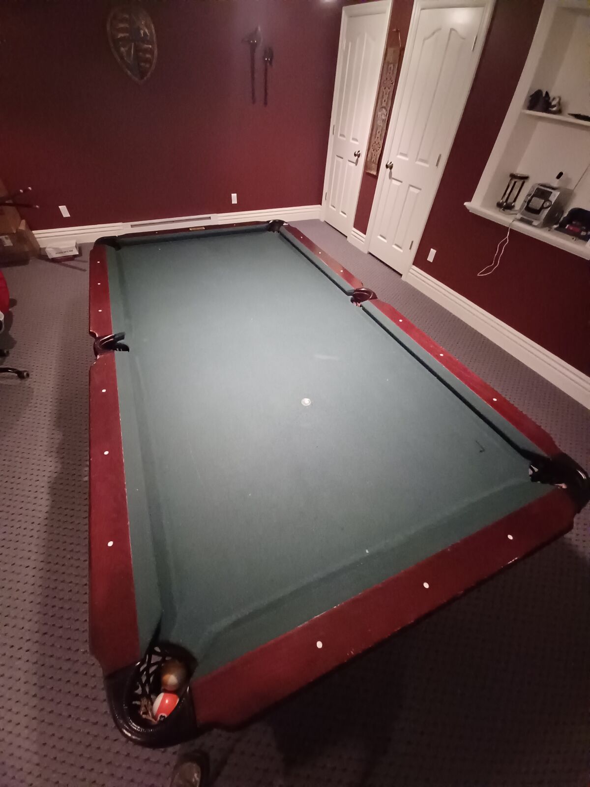 Billiard table