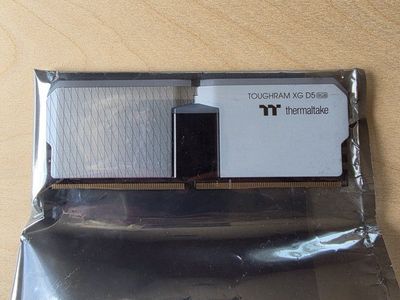 Thermaltake TOUGHRAM XG RGB D5 DDR5 RAM (4x16GB) High-Speed Desktop Memory Kit for sale.