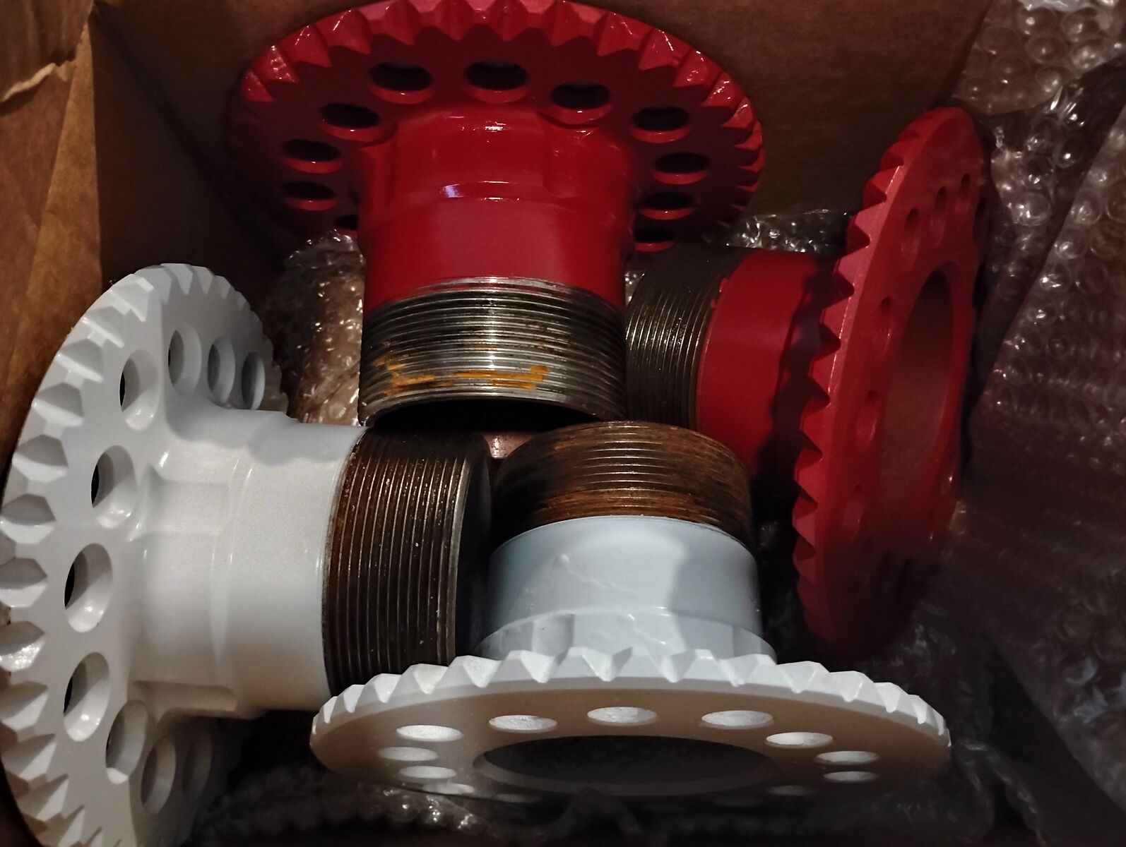 5 lug universal wire wheels adapters $130