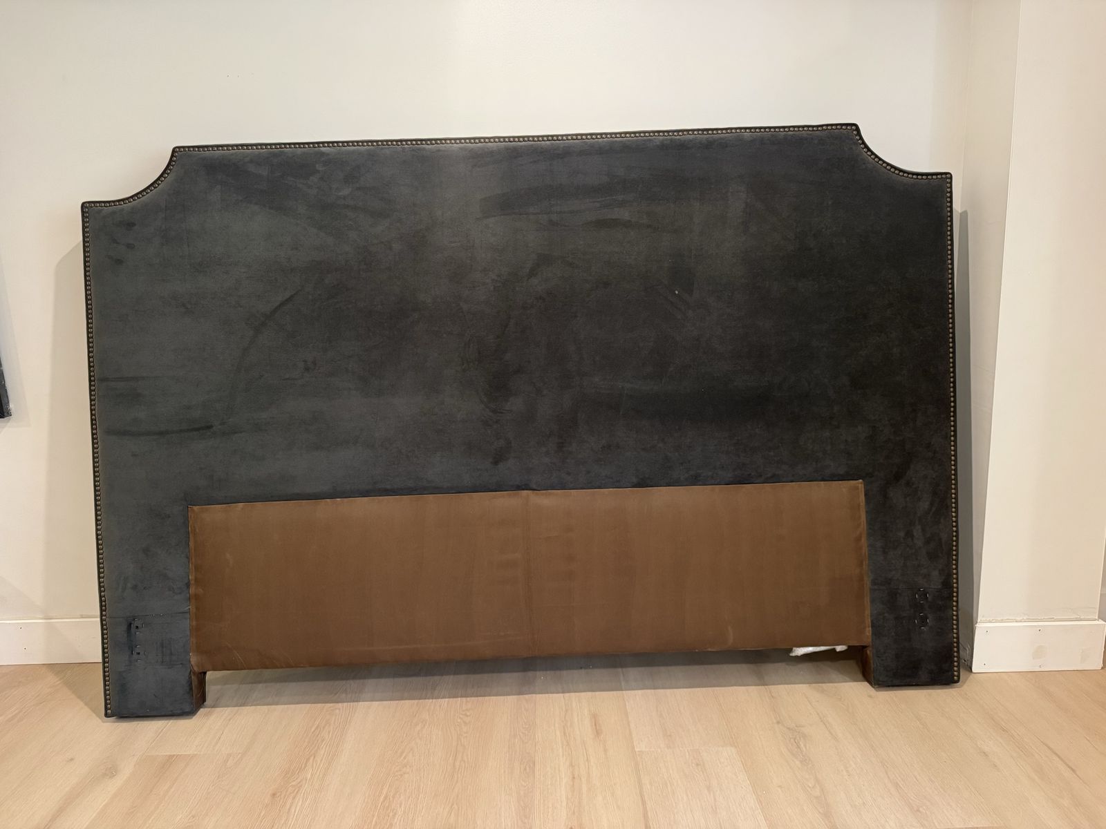 King size custom upholstered headboard