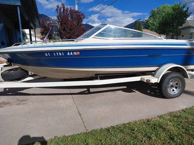 1987 Searay 18 ft 6in inboard, boat w/trailer