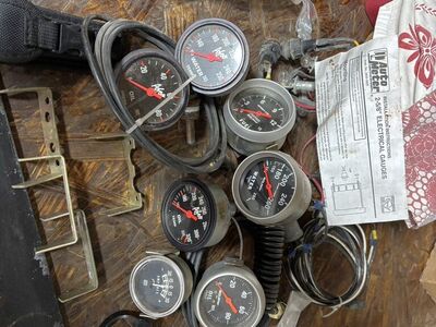 Auto Meter And Stewart Warner Gauges