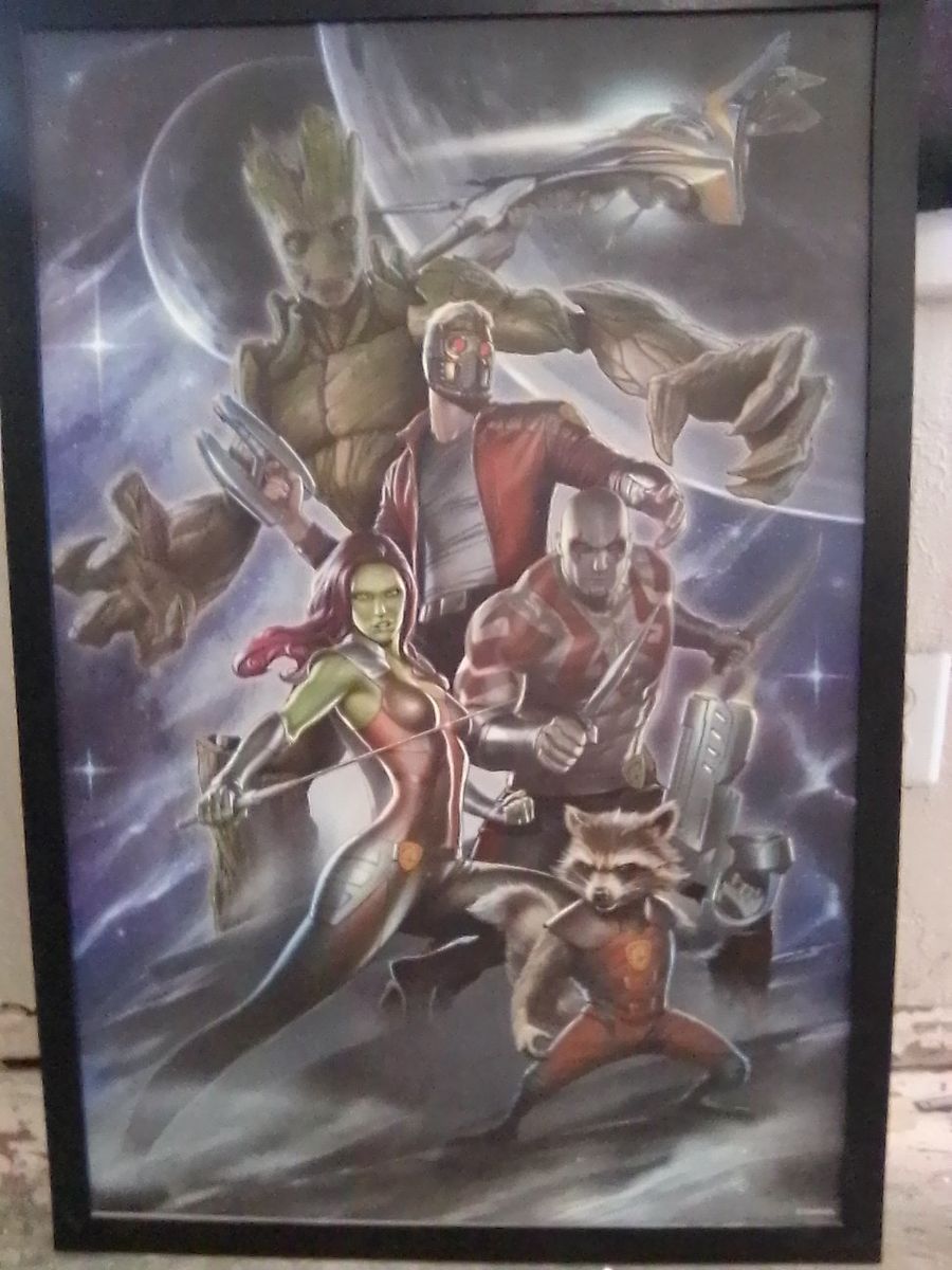 Avengers, Spider-Man & Guardians of the Galaxy Framed  Posters
