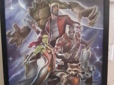 Avengers, Spider-Man & Guardians of the Galaxy Framed Posters