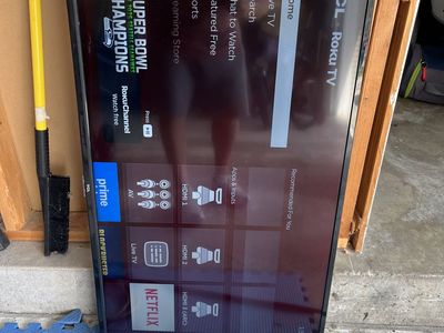 42" TLC 4k Roku Smart TV