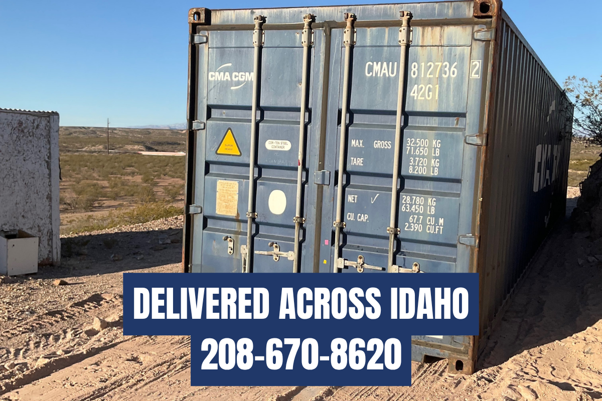 40ft Shipping Container Rental – Idaho – Ready Today