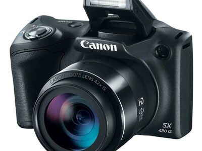 20.0-Megapixel PowerShot SX420 IS Digital Camera Black (NIB)